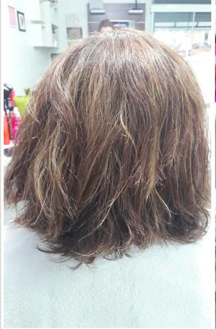 Antes - Fios com frizz e volume desordenado